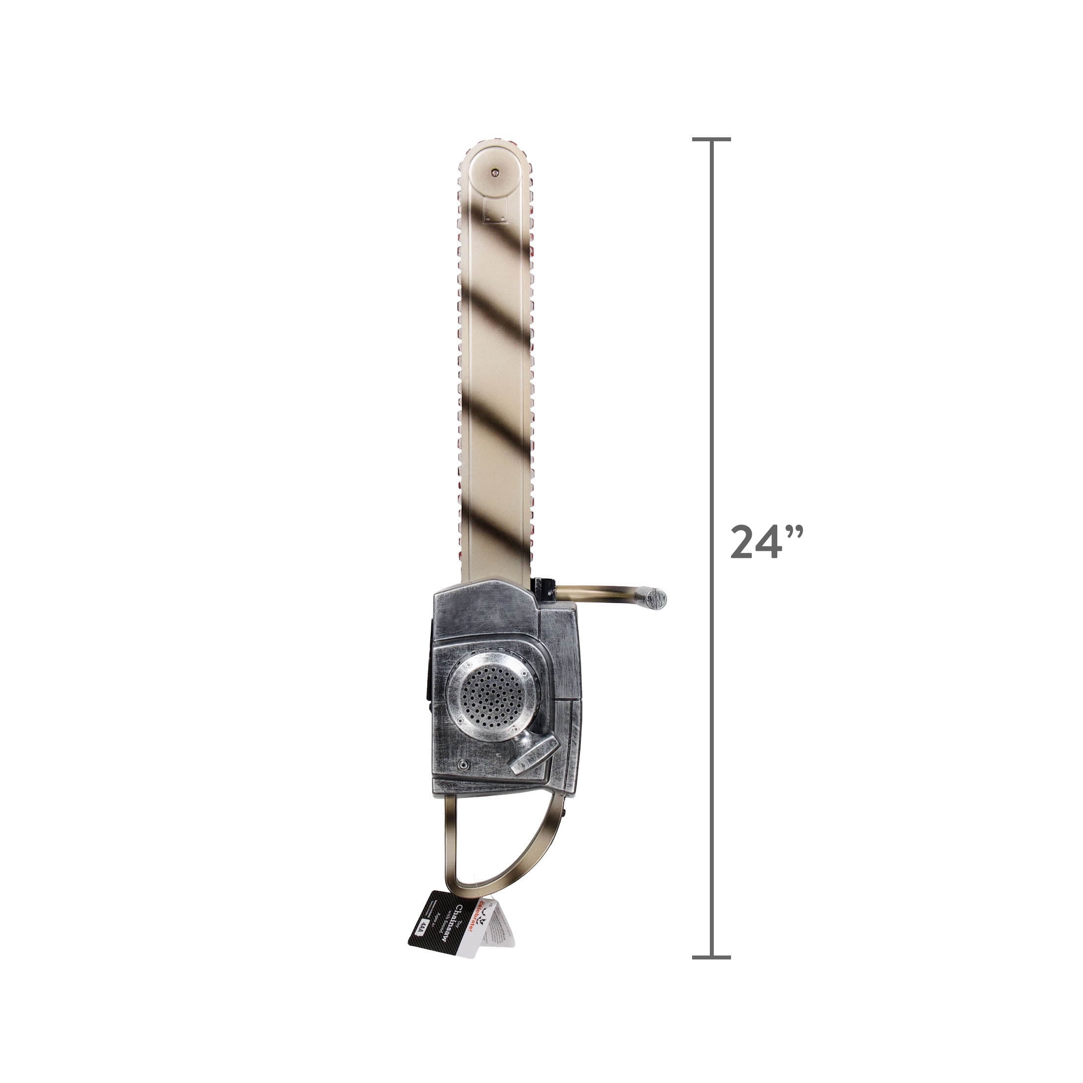 Battery-Operated Chainsaw Toy Costume Accessory for Children, Silver, Halloween by Way To Celebrate
