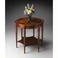 thumbnail image 1 of Butler Specialty Chef-D'œuvre Table d'Appoint Ronde en Burl de Cendre d'Olive, 1 of 1