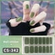 thumbnail image 1 of Pegatinas de uñas de Gel DIY, tiras de uñas de Color sólido de larga duración, parche deslizante, calcomanía de cubierta completa, parche de manicura, 1 of 7