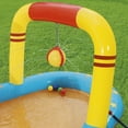 thumbnail image 4 of Bestway: H2OGO! Lil' Champ Play Center - Inflatable Sports Activity & Mini Waterpark, Sprayer-Slide-Kiddie Pool, Bowling-Basketball-Ring Toss, Kids 3+, 4 of 12