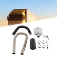 thumbnail image 1 of 251864810100, Accesorios de Calentador de Aire Tomo de Escape de la Tubería de Silenciador del Silenciador Fácil de Instalar Resistente a la Corrosión para RV, 1 of 7