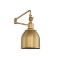 thumbnail image 3 of Trade Winds Lighting 1-Light Wall Sconce In Natural Brass, 3 of 8