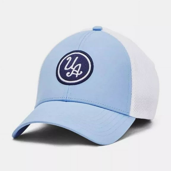 Under Armour Men's UA Iso-Chill Driver Mesh Cap 1369804-465 Horizon Blue/White