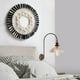 thumbnail image 5 of Espejo para colgar en pared, espejo con flecos de macramé para el hogar, sa de estar, apartamento, dormitorio, decoración de guardería pa Negro Sunnimix Tapiz de Macramé Espejo, 5 of 8