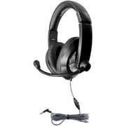 50 Pack of mart-Trek Deluxe Stereo Headset with In-Line Volume Control and 3.5mm TRS Plug