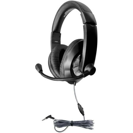50 Pack of mart-Trek Deluxe Stereo Headset with In-Line Volume Control and 3.5mm TRS Plug