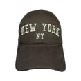 thumbnail image 1 of Gorra Curva Para Hombre, Bordado 3D New York Café, 1 of 4