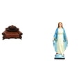 thumbnail image 1 of Xuanheng Miniature Sofa Couch Single Chair Model DIY Accessory Furniture Room Micro Landscape Gift Decorations Figurine Statue Religious Jesus Ornament Crafts Catholic Sculpture Bedroom Office, 1 of 8