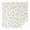 White, variant on Floral 42" Square Waterproof Tablecloth, Floral Print Polyester Table Cover