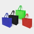 thumbnail image 1 of Paquete 150 piezas Bolsa jumbo non woven verde 50 x 21 x 41, 1 of 4