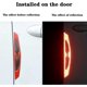 thumbnail image 3 of SZTXJ 8Pcs Universal 3D (Red) Carbon Fiber Car Door Handle Paint Anti-Scratch Sticker Auto Door Handle Anti-Scratch Cover Guard Protective Film Car Ex, 3 of 5