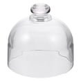thumbnail image 3 of Transparent Glass Cake Cover for Protection Easy to Clean and Practical Thick Body Stable 7.87 Inches, 3 of 9