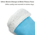 thumbnail image 3 of Sherpa Slipper Socks for Women,Winter Indoor Home Non Skid Booties, 3 of 7