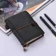 thumbnail image 4 of Labymos Leather Soft Cover Refillable Journal Notebook with Elastic Strap Diary Travel Business Notepad Lined, 4 of 7