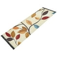 thumbnail image 2 of Colorful Leaves Art Bedroom Runner Rug 2'x 6' Non Slip Carpet Indoor Home Area Rug Living Room, 2 of 8