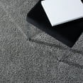 thumbnail image 6 of SAFAVIEH August Arvel Solid Plush Shag Area Rug, Grey, 4' x 6', 6 of 10