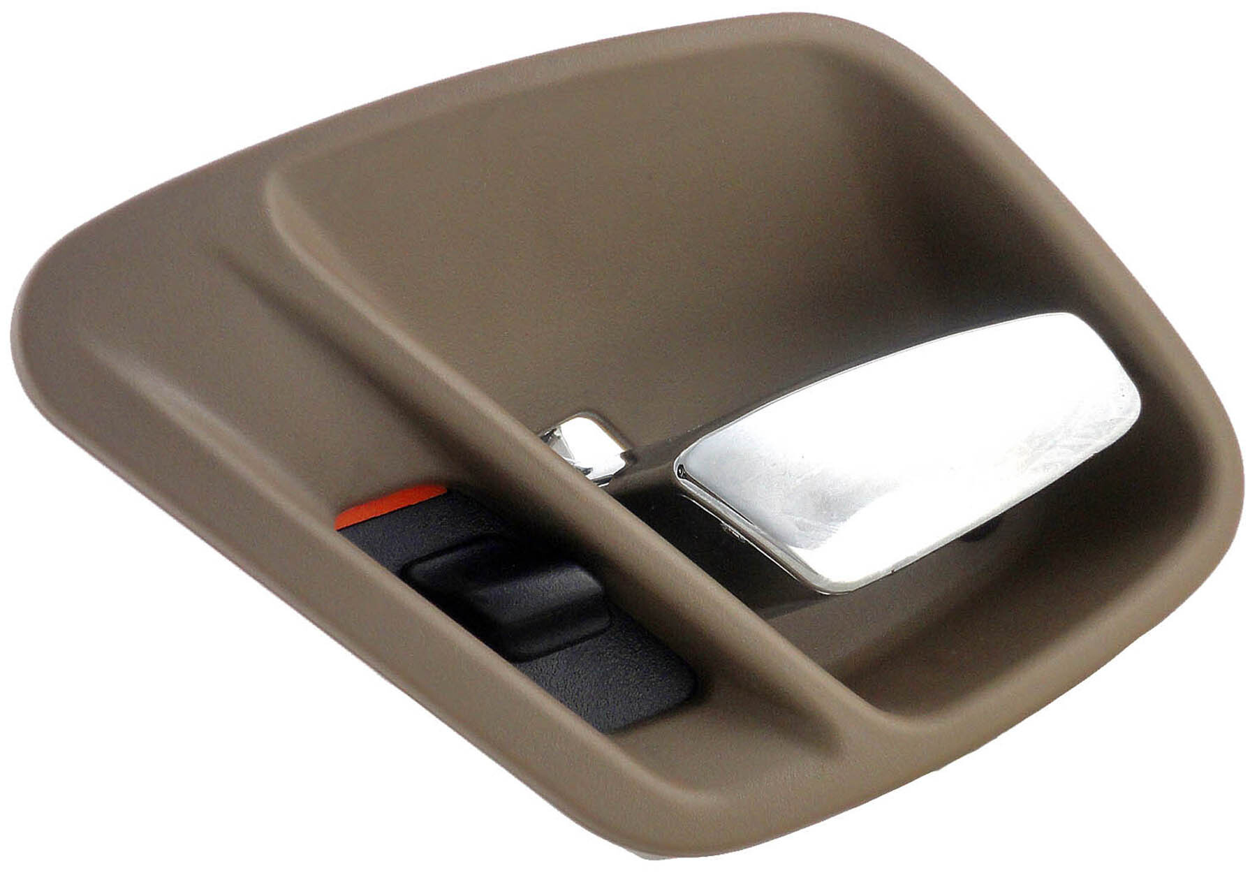 Dorman 81664 Interior Door Handle for Specific Jeep Models, Chrome Lever; Beige Housing