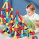 thumbnail image 1 of Large Magnetic Stick, Children's Large Particle Building Blocks, Assembled Educational Boys And Girls Magnetic Suction Magnet Ball, Baby Early Education Toys, 1 of 4