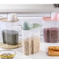 thumbnail image 3 of MYG Plastic Kitchen Food Cereal Grain Bean Rice Storage Box Container Case, 3 of 9