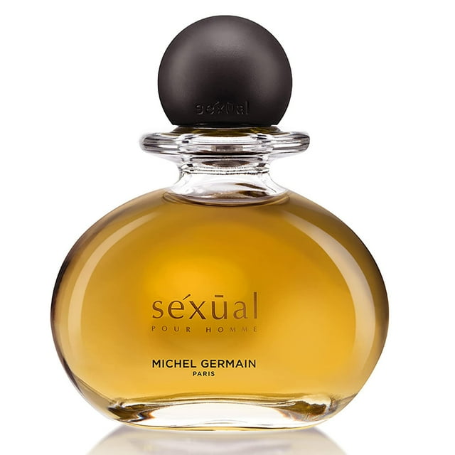 Michel Germain Sexual Pour Homme Eau de Toilette Spray, Notas altas de albahaca india, bergamota, clementina italiana, melón francés, aceites naturales, 2.5 onzas líquidas