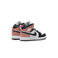 thumbnail image 3 of Jordan PRE SCHOOL Jordan 1 Mid PS "White Rust Pink Black" DQ8424 100 from Stadium Goods, 3 of 8