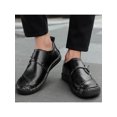 thumbnail image 4 of UKAP Mens Breathable Low Top Flats Wedding Vintage Round Toe Black 8, 4 of 9