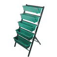 thumbnail image 1 of INTBUYING Jardinière Surélevée de 4 Pieds Jardin Vertical Autoportant avec 5 Bacs pour Extérieur Intérieur Patio Balcon, 1 of 10