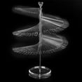 thumbnail image 4 of 120pcs Nail Tips Sticks Display Stand Spiral Display Shelf for UV Gel Nail Polish Color Chart (Clear), 4 of 8