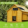 thumbnail image 4 of Greenhouse Efficient Heat Dissipation Outdoor Solar Exhaust Fan Suitable For Chicken Coops Pet Electric Ventilation Fan, 4 of 7