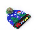 thumbnail image 2 of Billuyoard Sombrero de Navidad LED que brilla intensamente Papá Noel * Gorras Fiesta Elk Muñeco de nieve Sombreros de punto Sombreros Sombreros Kits de decoración para fiestas Dinosaurio, 2 of 6