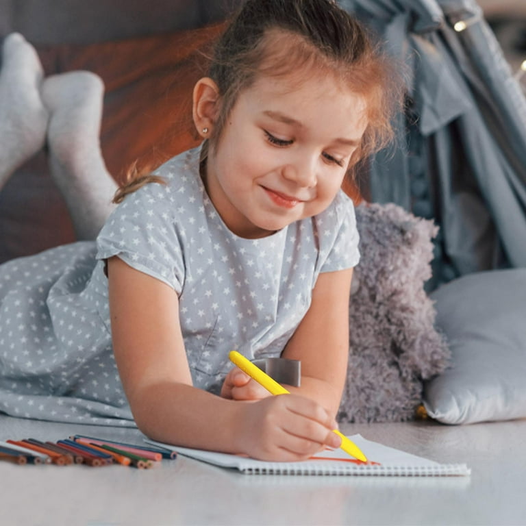 VerPetridure Triangular Crayons No Dirty-Hand Crayons for Toddler