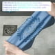 thumbnail image 5 of Cubierta de drenaje de piso antibloqueo de silicona, colector de cabello para ducha, filtro de baño, colador de cocina, azul Sweethay  HA001458-03, 5 of 6