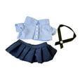 thumbnail image 4 of Almencla Doll Clothes for 20cm,Comfortable,Costumes Photo Props DIY Doll Accessories Dress up Stuffed Animals Clothes Cute Thai school uniform, 4 of 8