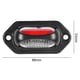thumbnail image 3 of 8 lámpara de placa de matrícula LED 12V 24V lámpara de liquidación de camión accesorios de coche de doble color, 3 of 5