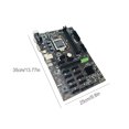 thumbnail image 4 of Inteprter Placa base de ordenador B250 PCI-E 3,0, USB 3,0 SATA 3,0 LGA 1151, placa de minería con ranura para CPU, puerto de red RJ45, piezas de Juegos de teclado y mouse para computadora, 4 of 6