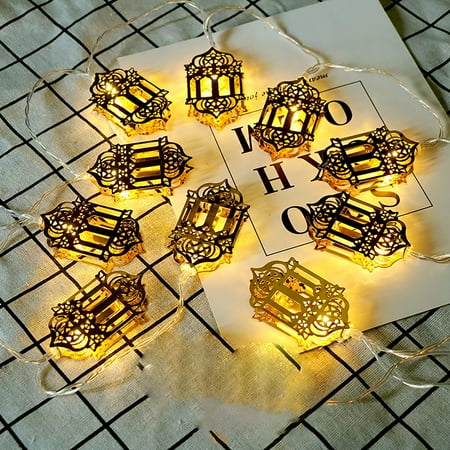 

Vikudaty Ramadan Eid Decor LED Lights Home Room Festival Party Festival Nice Lights