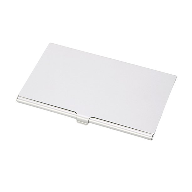 Sidaley Estuche protector de tarjeta de memoria Digital de gran capacidad, organizador de tarjetas de visita, soporte de caja, Protector, Estaciones de acoplamiento para portátiles Plata