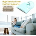 thumbnail image 5 of Couch Cushion Supports for Sagging Seat 22'' x 22'' High Density 40D Curved Foam Sofa Cushion Support Under The Saggy Pads Firmer Foam Lifters for Saggy Couch Set of 3 (Blue, 22''*22''), 5 of 12