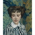 thumbnail image 2 of Leo Putz 12x14 Gold Ornate Wood Frame and Double Matted Museum Art Print Titled - Tico Mewes (1912), 2 of 4