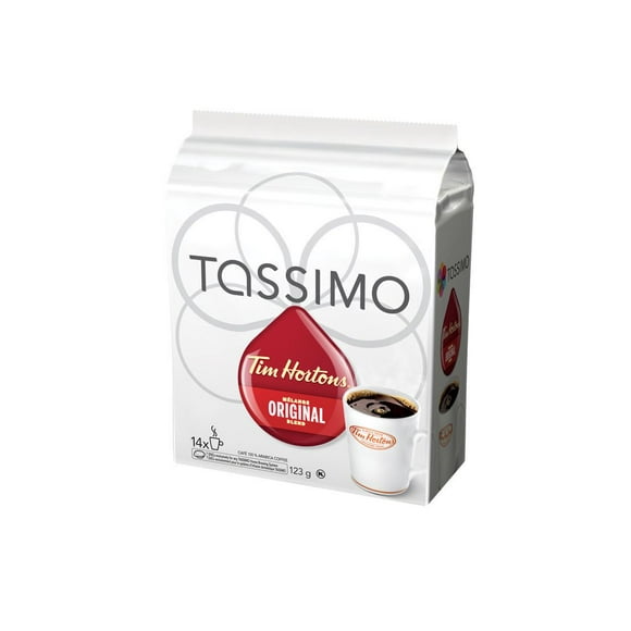 Tim Hortons Tassimo Original Blend Coffee, Pack of 14