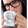 thumbnail image 2 of 3drose, Cute Christmas Berries and Pine Leaves with Seasons Greetings, 11oz Mug, 2 of 6