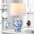 thumbnail image 4 of 23.6'' Chinoiserie Ceramic Table Lamp Blue and White Porcelain Lamp for Nightstand, 4 of 8