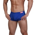 thumbnail image 2 of Men's Underwear Boxer Trunk Low Rise Sexy Fashion Short Comfortable Sport Underpants Blue XL, 2 of 5