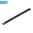 thumbnail image 3 of Elastic Band, 20Pcs Clothing Storage Strap, Black, 3 of 5