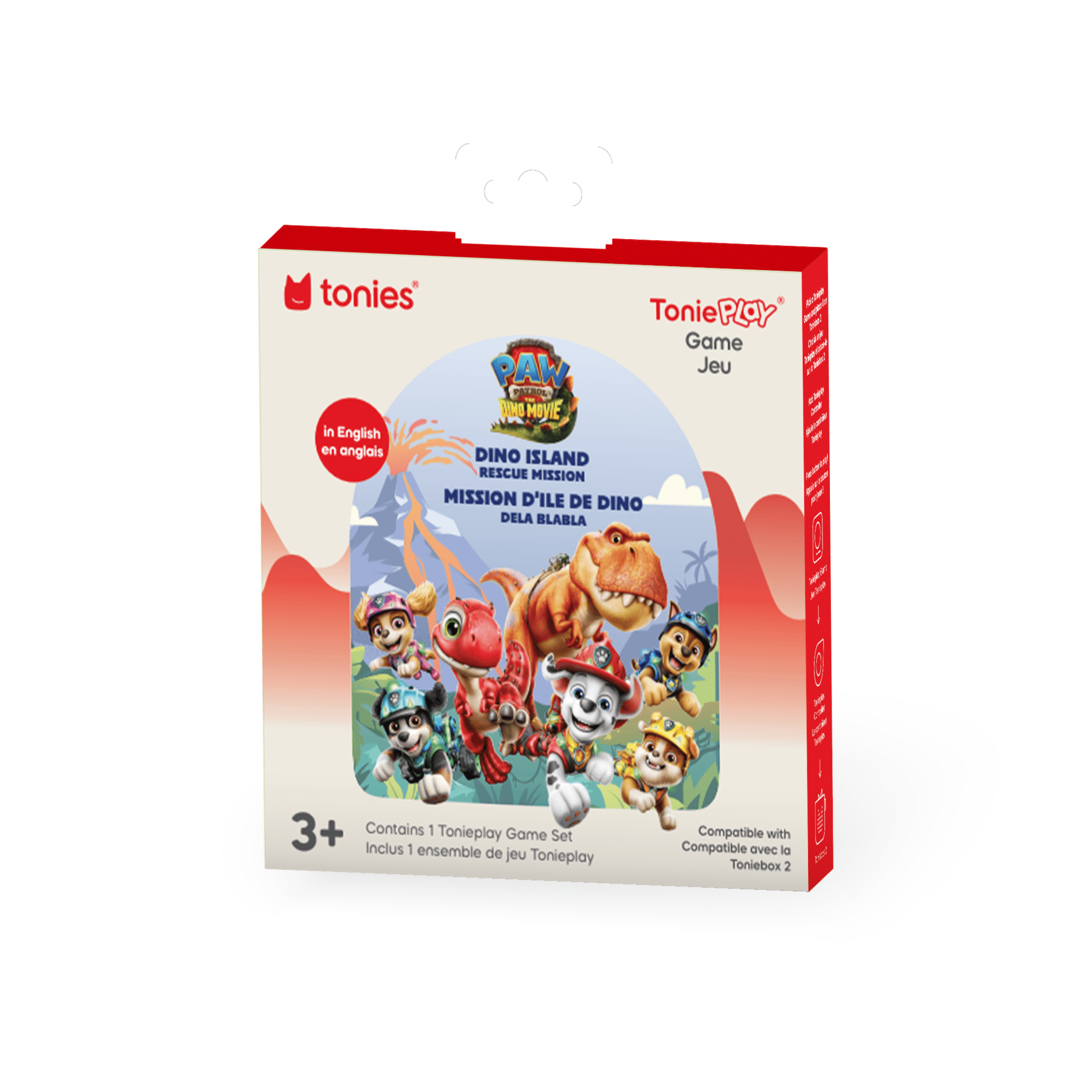 tonies PAW Patrol Dino Movie Tonieplay Game, Requires Toniebox 2 and Controller, Age Group 3+