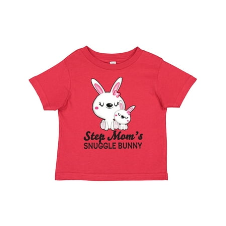 

Inktastic Step Moms Snuggle Bunny Easter Gift Toddler Toddler Girl T-Shirt