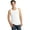 White, variant on Port & Company Pigment Dyed Tank Top-L (Amethyst)