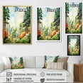thumbnail image 4 of Designart "Shimmering Heights Redwood Majesty II" Landscape & Nature Canvas Print, 4 of 5