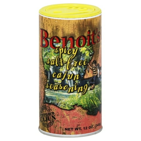 Benoits Best Spicy Salt-Free Seasoning 12 oz