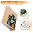 thumbnail image 5 of Yayeee Napkin Holder for Table Set of 2 Kitchen Paper Tissue Organization, Blue Geometric Flowers, 5 of 8